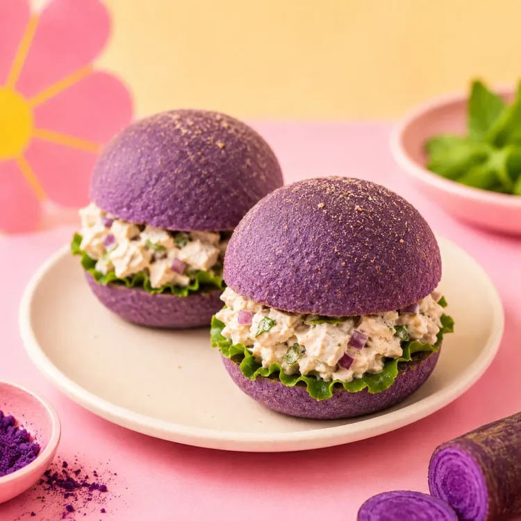 Ube Cake & Pandesal
