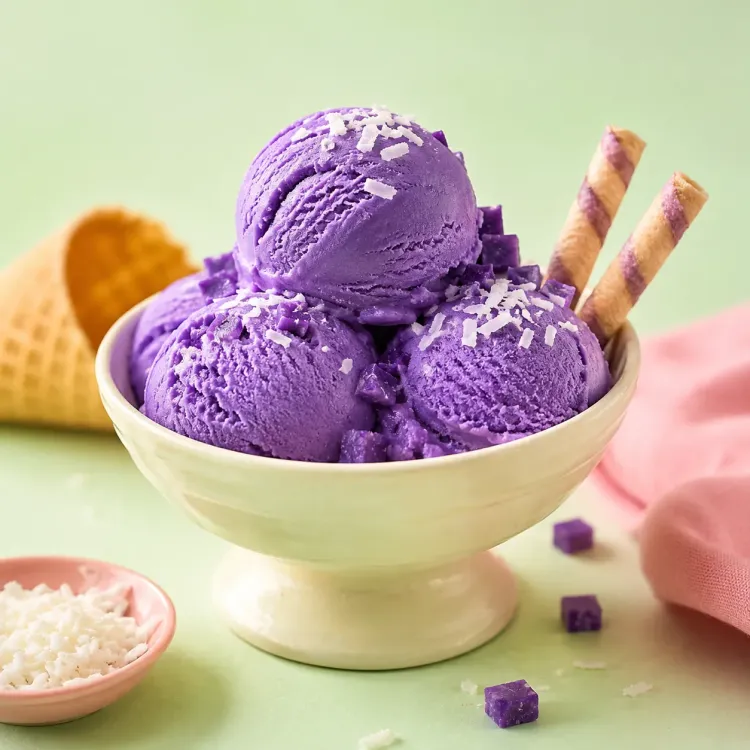 Ube ijs